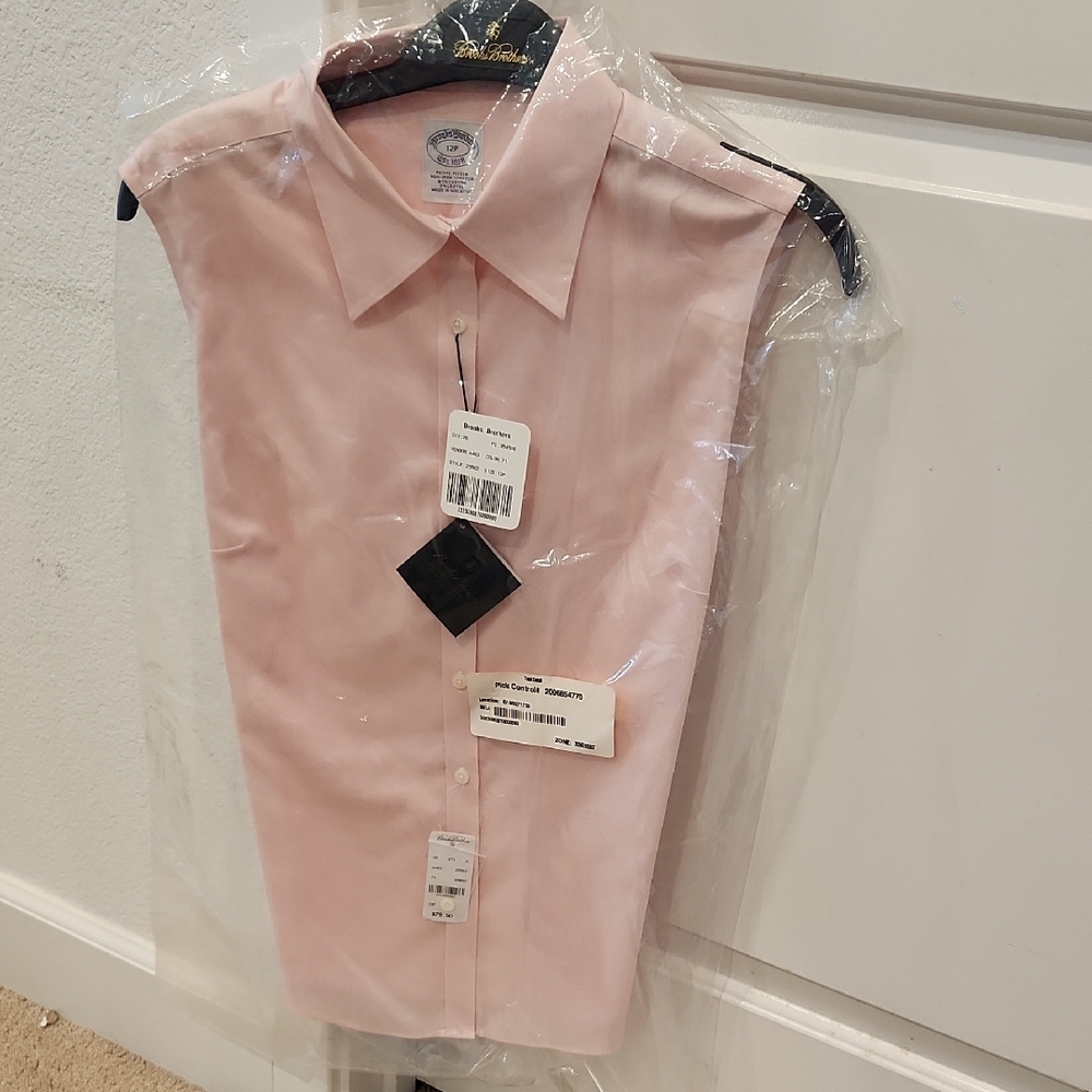 Brooks Brothers Soft Pink Button-Down Shirt